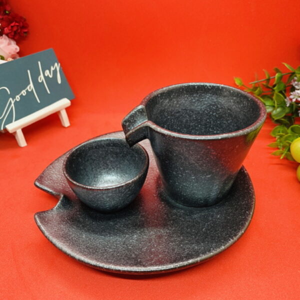 この音と共に】シズル冷酒器セット（銀黒）で日本酒を飲みたく